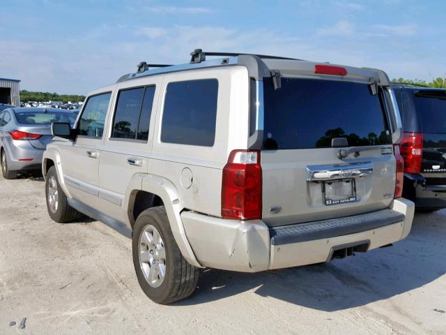 1J8HH68258C117077 - 2008 JEEP COMMANDER BEIGE photo 3