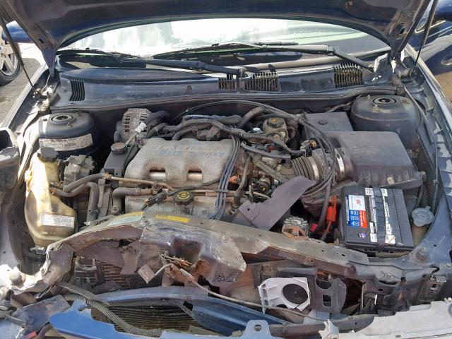 1G3NF52E5YC353600 - 2000 OLDSMOBILE ALERO GLS BLUE photo 7