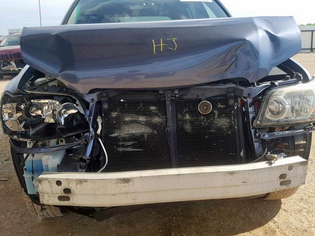 JTEDP21A670137840 - 2007 TOYOTA HIGHLANDER BLUE photo 9