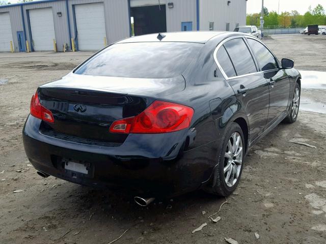 JNKCV61F79M353926 - 2009 INFINITI G37 BLACK photo 4