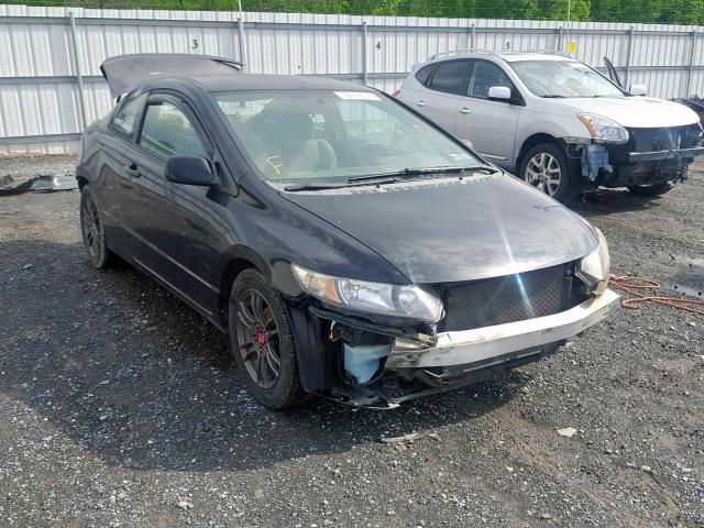 2HGFG11659H503418 - 2009 HONDA CIVIC LX BLACK photo 1