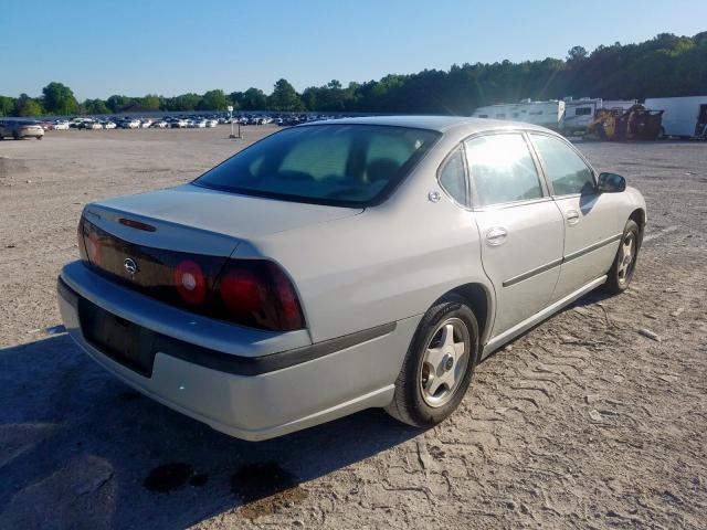 2G1WF52E939232811 - 2003 CHEVROLET IMPALA  photo 4