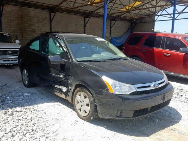 1FAHP32N58W154520 - 2008 FORD FOCUS S/SE BLACK photo 1