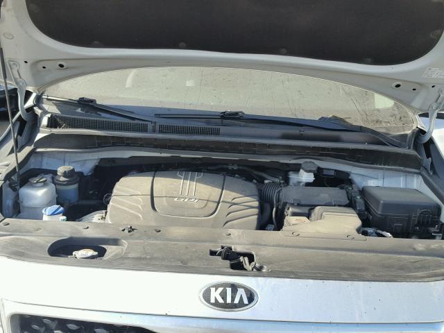 KNDMA5C10G6125488 - 2016 KIA SEDONA L SILVER photo 7