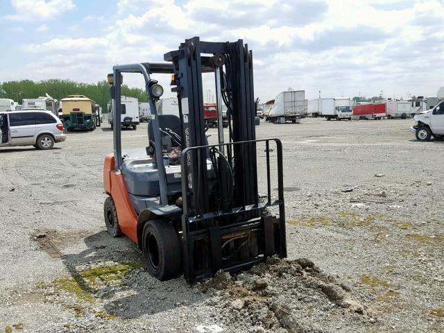 10292 - 2007 TOYOTA FORKLIFT ORANGE photo 1