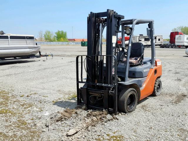 10292 - 2007 TOYOTA FORKLIFT ORANGE photo 2