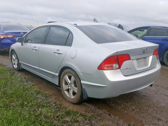 1HGFA169X8L066151 - 2008 HONDA CIVIC EXL SILVER photo 3