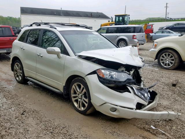 5J8TB18527A002139 - 2007 ACURA RDX TECHNO WHITE photo 1