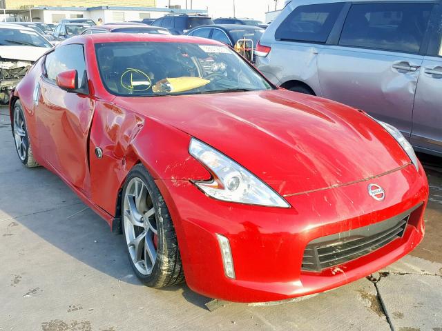 JN1AZ4EH1EM637238 - 2014 NISSAN 370Z BASE RED photo 1