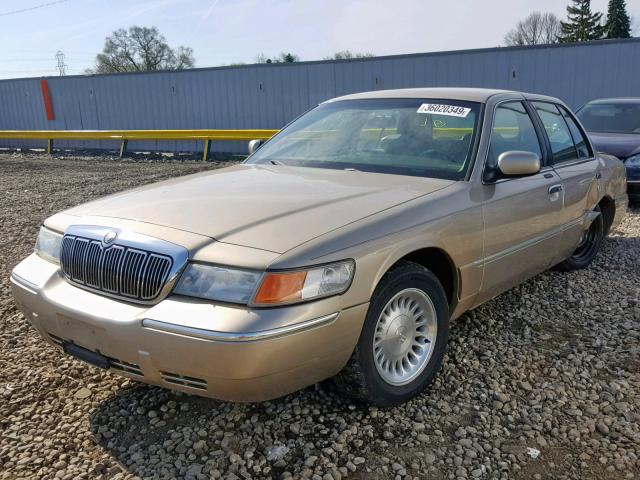 2MEFM75W3YX613293 - 2000 MERCURY GRAND MARQ TAN photo 2