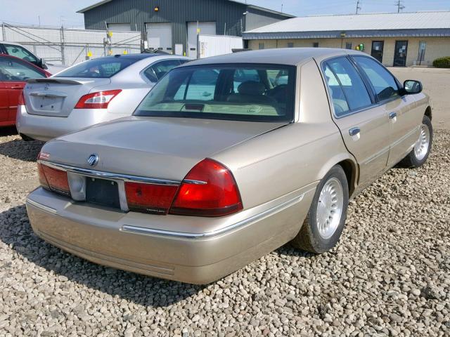 2MEFM75W3YX613293 - 2000 MERCURY GRAND MARQ TAN photo 4