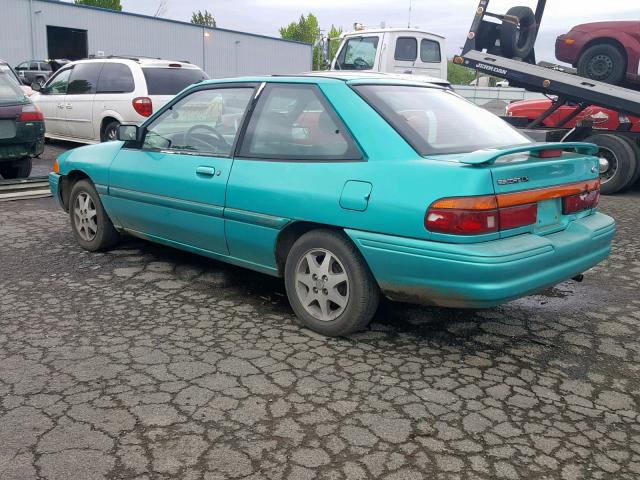 1FASP11J7SW171139 - 1995 FORD ESCORT LX GREEN photo 3