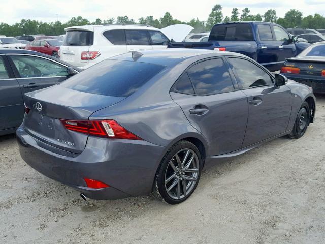 JTHCE1D2XE5001598 - 2014 LEXUS IS 350 GRAY photo 4