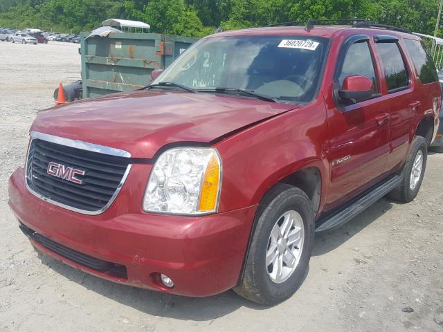 1GKFC13027R229678 - 2007 GMC YUKON MAROON photo 2