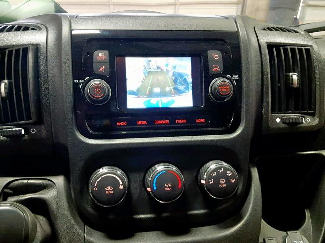 3C6URVJG5JE148340 - 2018 RAM PROMASTER 白色 照片 9