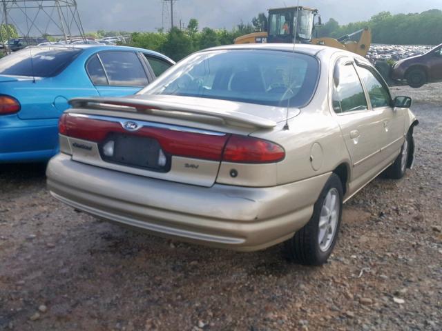 1FAFP66L6YK135239 - 2000 FORD CONTOUR SE GOLD photo 4