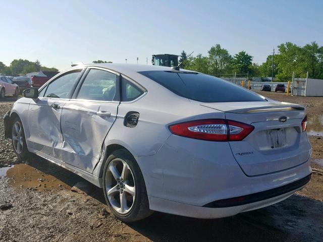 3FA6P0G70GR339656 - 2016 FORD FUSION S WHITE photo 3