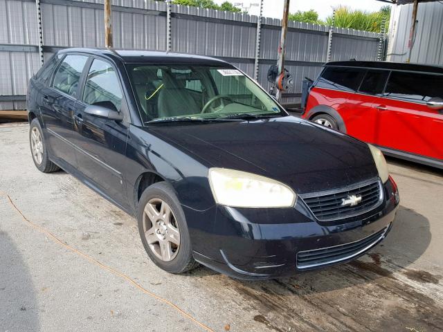 1G1ZT61826F137946 - 2006 CHEVROLET MALIBU MAX BLACK photo 1