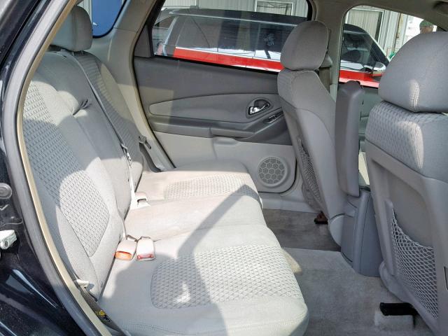 1G1ZT61826F137946 - 2006 CHEVROLET MALIBU MAX BLACK photo 6