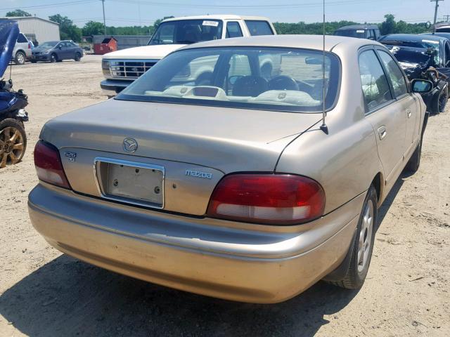 1YVGF22C1X5836732 - 1999 MAZDA 626 ES GOLD photo 4