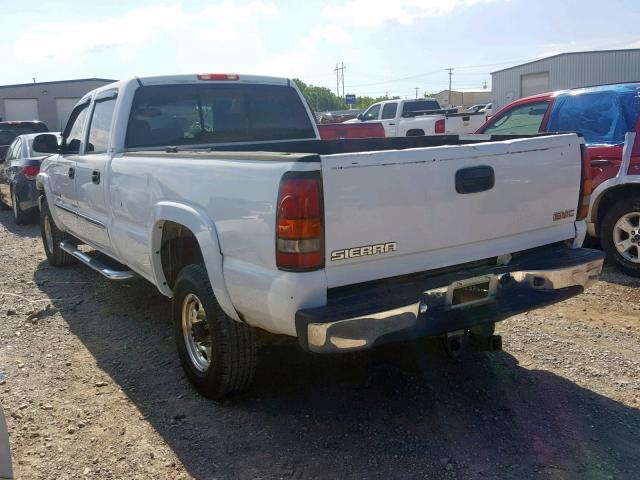 1GTHC23U66F129449 - 2006 GMC SIERRA C25 WHITE photo 3