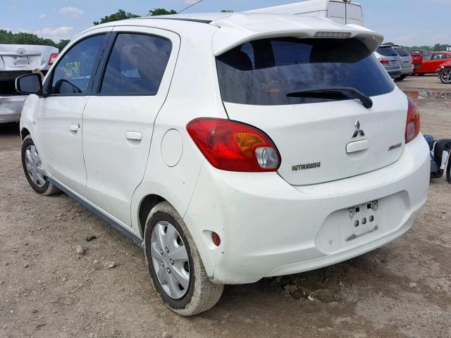 ML32A3HJ4EH013642 - 2014 MITSUBISHI MIRAGE DE WHITE photo 3