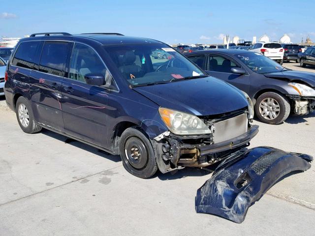 5FNRL38718B041462 - 2008 HONDA ODYSSEY EX BLUE photo 1