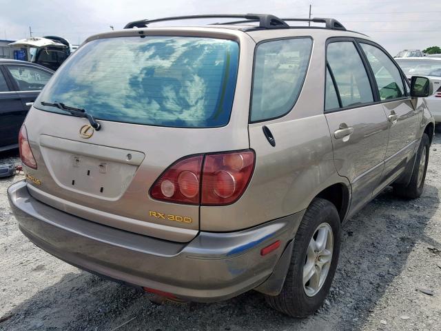 JT6GF10U6Y0059448 - 2000 LEXUS RX 300 GOLD photo 4