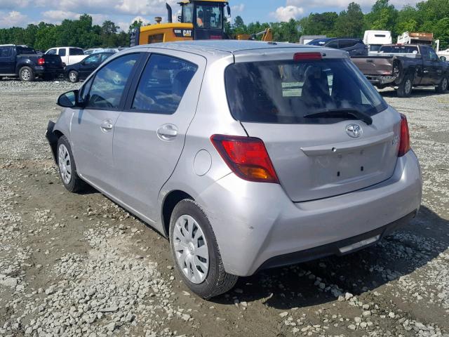 VNKKTUD32HA084170 - 2017 TOYOTA YARIS L SILVER photo 3