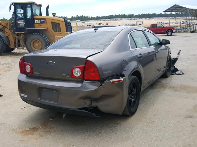 1G1ZA5EU6BF223441 - 2011 CHEVROLET MALIBU LS GOLD photo 4