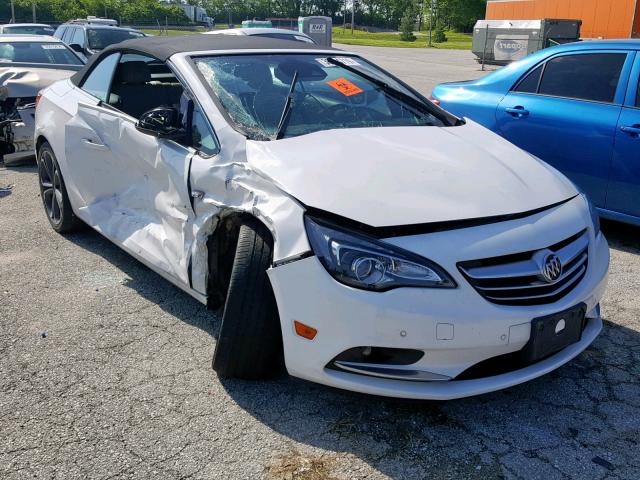 W04WT3N52GG156981 - 2016 BUICK CASCADA PR WHITE photo 1