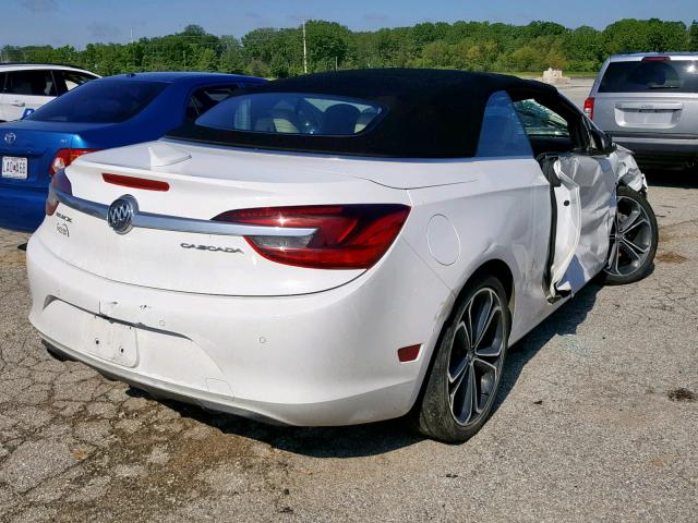 W04WT3N52GG156981 - 2016 BUICK CASCADA PR WHITE photo 4