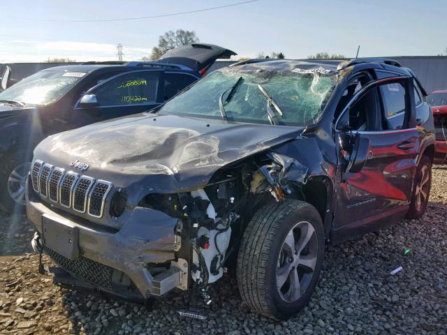 1C4PJMDX9KD165373 - 2019 JEEP CHEROKEE L GRAY photo 2