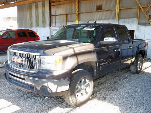 3GTRKWE33AG122257 - 2010 GMC SIERRA K15 GRAY photo 2