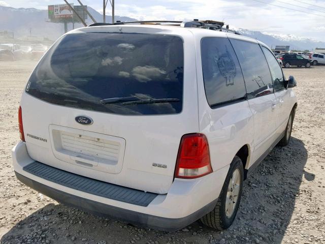 2FMZA57634BA40648 - 2004 FORD FREESTAR S WHITE photo 4