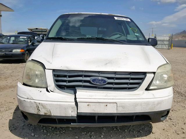 2FMZA57634BA40648 - 2004 FORD FREESTAR S WHITE photo 9