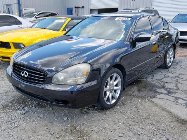 JNKBF01A83M101703 - 2003 INFINITI Q45 BLACK photo 2