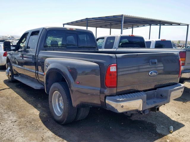 1FTWW32R08EA73938 - 2008 FORD F350 SUPER BLACK photo 3