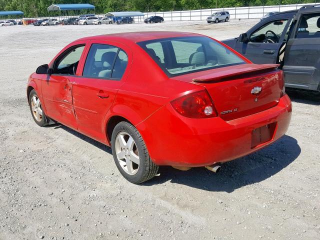 1G1AL55FX67736264 - 2006 CHEVROLET COBALT LT RED photo 3