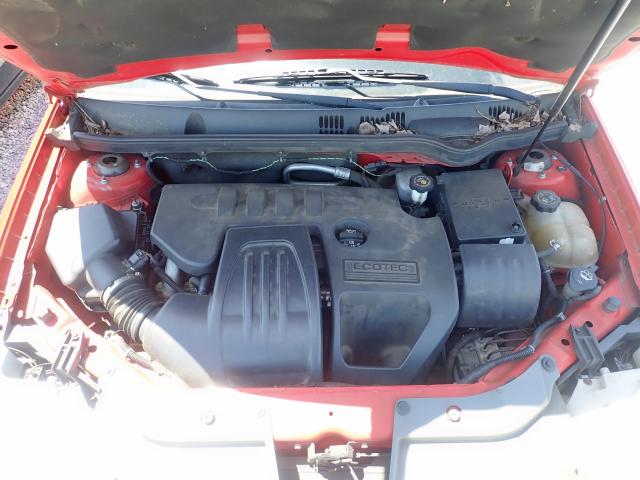 1G1AL55FX67736264 - 2006 CHEVROLET COBALT LT RED photo 7