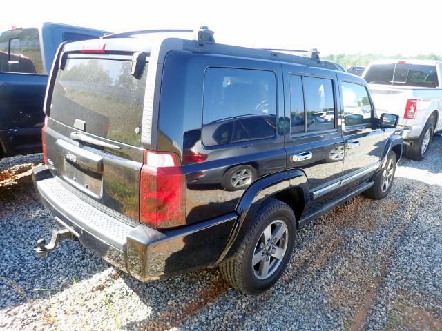 1J8HG48N46C265199 - 2006 JEEP COMMANDER BLACK photo 4