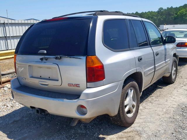 1GKDS13S342214767 - 2004 GMC ENVOY SILVER photo 4