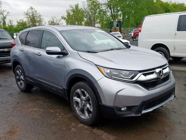 2HKRW2H84JH620334 - 2018 HONDA CR-V EXL GRAY photo 1