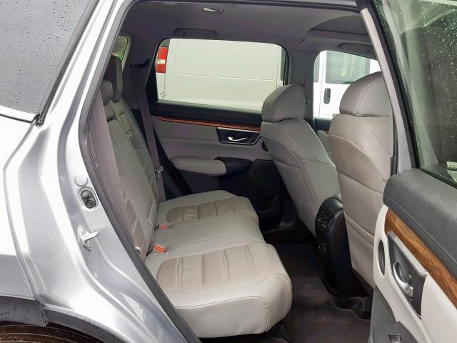 2HKRW2H84JH620334 - 2018 HONDA CR-V EXL GRAY photo 6