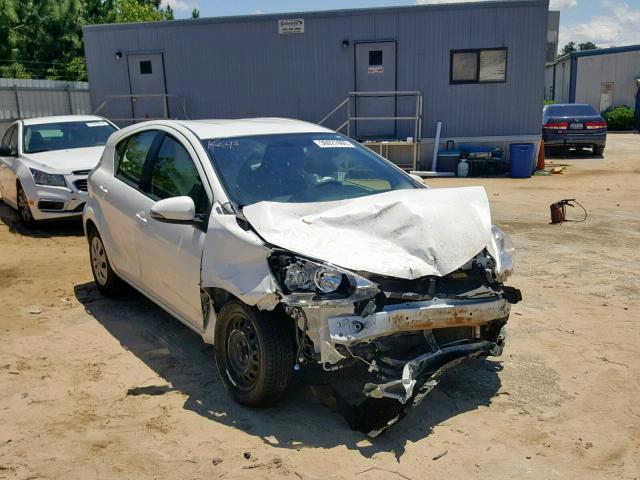 JTDKDTB36E1564002 - 2014 TOYOTA PRIUS C WHITE photo 1