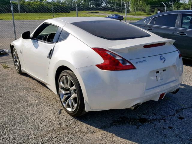 JN1AZ4EH0DM880196 - 2013 NISSAN 370Z BASE WHITE photo 3