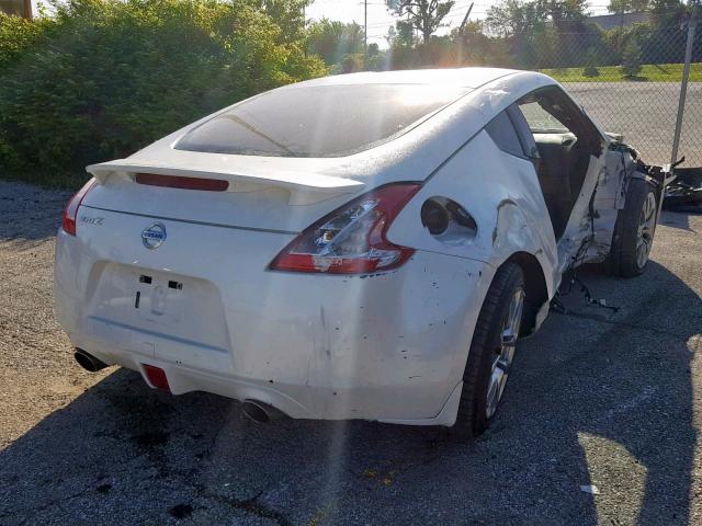 JN1AZ4EH0DM880196 - 2013 NISSAN 370Z BASE WHITE photo 4