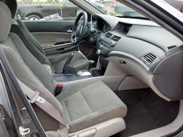 1HGCP26708A045293 - 2008 HONDA ACCORD EX GRAY photo 5