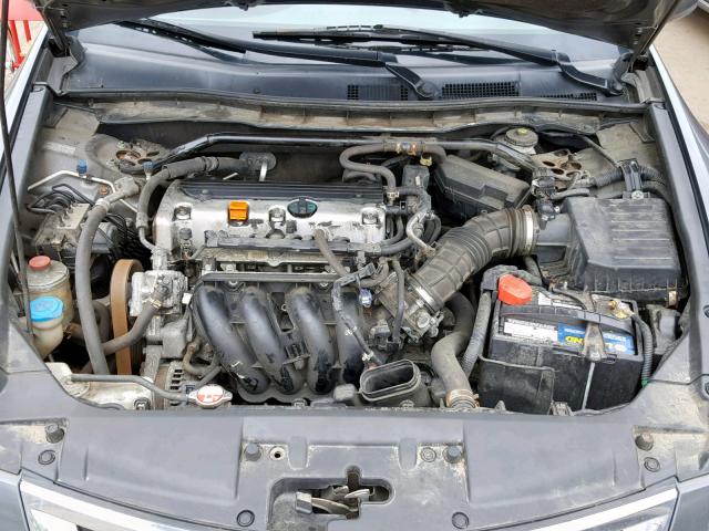1HGCP26708A045293 - 2008 HONDA ACCORD EX GRAY photo 7