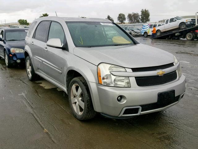 2CNDL537786038175 - 2008 CHEVROLET EQUINOX SP SILVER photo 1